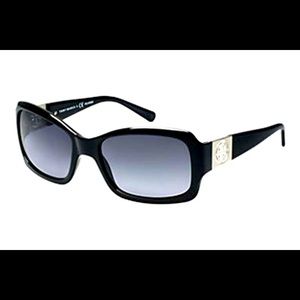 Tory Burch Women's Rectangular Sunglasses Black